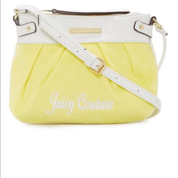 Juicy Couture Handbags - Juicy Couture Crossbody Yellow Mini Bag NWT